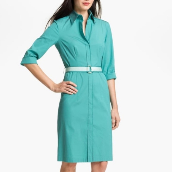 Boss Hugo Boss Dashina 3 Belted Dress - Picture 1 of 11